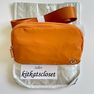 🆕 1L AUTUMN ORANGE - NWT lululemon everywhere belt bag EBB